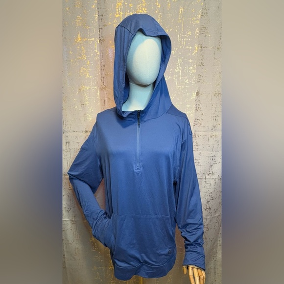 Layer 8 Other - Blue Hooded Pullover